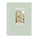 Morning Glory 5000 Çizgili Defter 26X19 cm Apartman 11131-89309 - Çok Renkli
