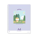 Morning Glory 5000 Çizgili Defter 29,7X22,5 cm Pembe 11210-83310