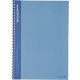 Morning Glory 5000 Trendy Çizgili Defter 25,6X18,4 cm Mavi 10250-84484