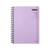Morning Glory 8000 Çizgili Defter 26,2X19 cm Açık Pembe 11210-88729
