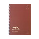 Morning Glory 8000 Çizgili Defter 26,2X19 cm Bordo 11131-88897
