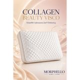 MORPHELLO Collagen Ortopedik Yastık 40*60 cm – Boyun Destekli Yıkanabilir Kılıflı Nefes Alan Premium Uyku Yastığı