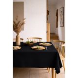 Morpheus Home Velura Series Masa Örtüsü Kadife Dokulu Siyah Orjinal Çuha Kumaşı