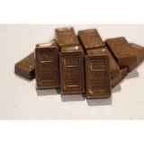 Morpho Effect Group Beyaz Çikolata Dolgulu Külçe Altın Sütlü Hediyelik Çikolata (250 Gr)