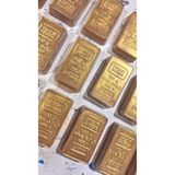 Morpho Effect Group Karamel Çikolata Dolgulu Külçe Altın Sütlü Hediyelik Çikolata (1 Kg)