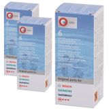 Morphy Richards kahve makinesi için orijinal Bosch kireç çözücü tabletten ve su ısıtıcısı (18 adet)