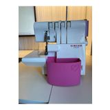 Morpiko Singer Overlok Çöp Kutusu Fire Kabı Xl Fuşya Pembe 14sh654 14sh754 14hd854 Hd0405s S010l