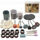 Morponi 105 Parça Taşlama Zımpara Dremel Gravür Oyma Aksesuar Set