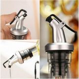 Morponi 2 Adet Kapaklı Şişe Ucu Servis Aparatı Damlalık Yağdanlık Tıpa Tapa Mantar - Siyah