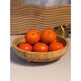 Morponi Bambu Ayaklı Oval Salata Kasesi 20 cm (Fbs)