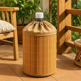 Morponi Bambu Damacana Kılıfı 52*42 cm Bej Renk Kumaş Korumalı İpli 19 LT Fonksiyonel