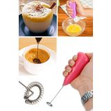 morponi Mini Pilli Mikser Kahve Süt Köpürtücü Karıştırıcı Cappucino Mikser