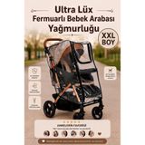 MorPort Bebek Arabası Çift Fermuarlı Yağmurluk (BÜTÜN BEBEK ARABALARINA UYUMLUDUR)