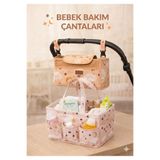 MorPort Premium Bebek Arabası Organizer Çanta I Bebek Bakım Çantası