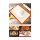 MorPort Silikon Silpat Yanmaz Yapışmaz Pişirme Matı 40*30 cm
