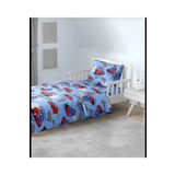 MORRİVAL ARABALI 120X200+35 CM LASTİKLİ ÇARŞAFLI 2 YASTIK KILIFLI NEVRESİM TAKIMI, 4 PARÇA