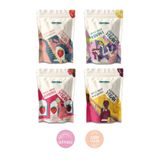 MORROW Freeze Dried 4’lü Paket (Bütün Çilek/Muz/BerryMix/Böğürtlen) - Dondurularak Kurutulmuş 4’lü Paket
