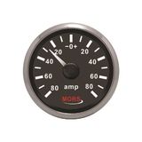 Mors Ampermetre 12-24 V Siyah + Şönt Dahil