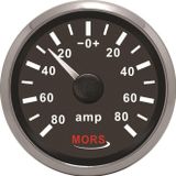 Mors Ampermetre Siyah