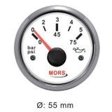 Mors Beyaz 10bar Yağ Göstergesi
