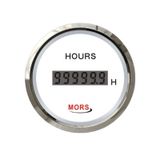 Mors Beyaz Dijital Motor 12-24V Zaman Saati
