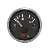 Mors Hararet 12-24V Çap 55MM Göstergesi Siyah