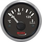 Mors Hararet Göstergesi 12-24 V Siyah Çap: 55MM