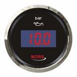 Mors Siyah 55 mm 12-24V Dijital Yağ Göstergesi