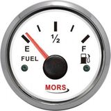Mors Yakıt Göstergesi 12-24 V Beyaz Ohm: 0-190 Çap: 55MM