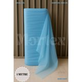 Mortex Bebe Mavi Hayal Tül Boy 1 MT En Sabit 3 MT Nişan, Kına, Düğün, Bohça, Kapı Doğum Parti Süsleme Tül