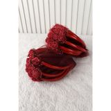 Mortex Bordo Nedime Tac 10'lu - Kına Gecesi, Düğün, Sünnet, Bekarlığa Veda, Bride Parti Tacı