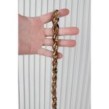 Mortex Bronz Burgu Desenli Parlak Taşlı Ütü ile Yapışan Hotfix 1 Metre (100 Cm) Dekoratif Şerit – Abiye, Elbise, Çanta, Ayakkabı, Tekstil, Takı Tasarımı ve Hobi Süsleme Bandı