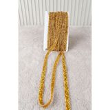 Mortex Gold Parlak Taşlı Su Yolu Ütü ile Yapışan Hotfix 1 Metre (100 Cm) Dekoratif Taş Şerit – Abiye, Elbise, Çanta, Ayakkabı, Tekstil, Takı Tasarımı ve Hobi Süsleme İçin Dekoratif Bant