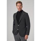 Morven Erkek Antrasit Trend Slim Fit Mono Yaka Ceket - 6 Drop - 52