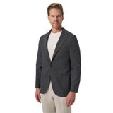 Morven Erkek Antrasit Yünlü Slim Fit Mono Yaka Ceket