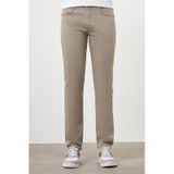 Morven Erkek Bej Mevsimlik Pamuk 5 Cep Dynamic Fit Jean Pantolon