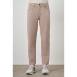 Morven Erkek Bej Pamuk 5 Cep Dynamic Fit Jean Kot Pantolon