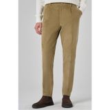 Morven Erkek Bej Pamuk Trend Fitilli Kadife Lastikli Slim Fit Pantolon