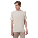 Morven Erkek Bej Trend Bisiklet Yaka T-Shirt