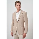 Morven Erkek Bej Trend Dynamic Fit Mono Yaka Ceket