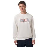 Morven Erkek Ekru Trend Baskılı Bisiklet Yaka Sweatshirt