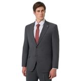 Morven Erkek Füme Yünlü Trend Desenli Dynamic Fit Takım Elbise