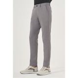 Morven Erkek Gri Yazlık Pamuk Yan Cep Slim Fit Chino Pantolon