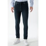 Morven Erkek Haki Denim 5 Cep Slim Fit Jean Kot Pantolon - 32
