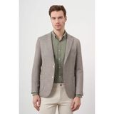 Morven Erkek Haki Dokuma Slim Fit Torba Cep Mono Yaka Spor Ceket - 50 - 6 Drop