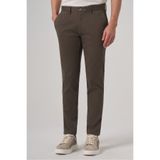 Morven Erkek Haki Pamuk Trend Slim Fit Chino Pantolon