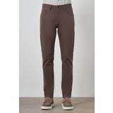 Morven Erkek KAHVE Pamuk 5 Cep Slim Fit Jean Kot Pantolon