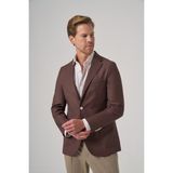 Morven Erkek Kahve Slim Fit Mono Yaka Ceket - 6 Drop - 52