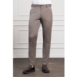 Morven Erkek KAHVE Trend Slim Fit Dar Kesim Pileli Pantolon