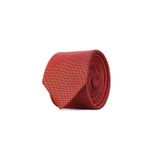 MORVEN Erkek Kırmızı Basic Jakarlı Kravat